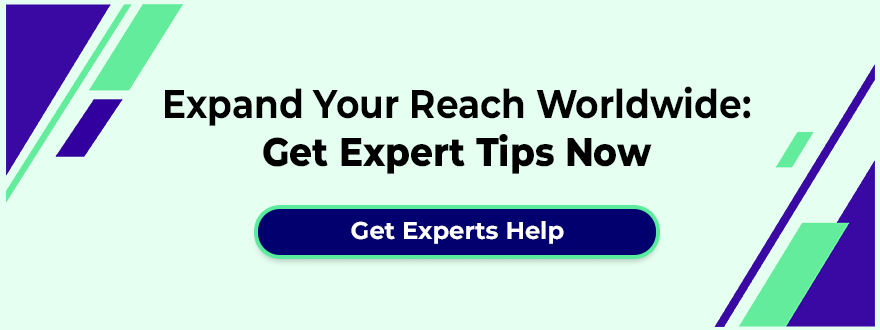 get experts help to expand your business globally